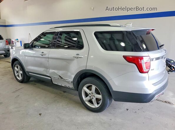 1FM5K8DH6GGA19681 2016 FORD EXPLORER Silver Rear left