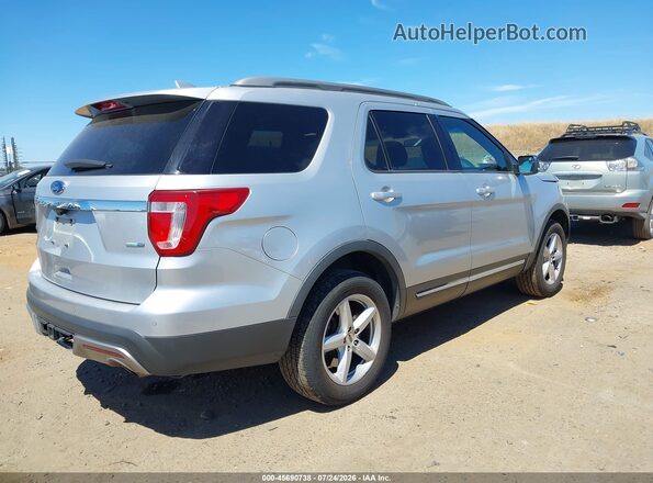 1FM5K8DH6GGD15817 2016 FORD EXPLORER Gray Հետևի աջ