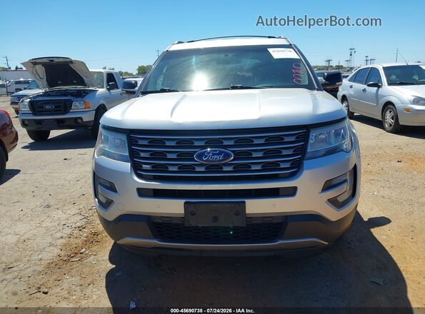 1FM5K8DH6GGD15817 2016 FORD EXPLORER Gray Սարքավորումների վահանակի տեսք