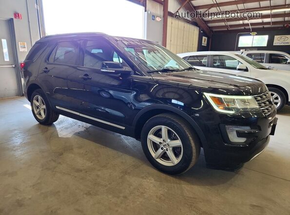 1FM5K8DH6HGA14045 2017 FORD EXPLORER Black Առջևի աջ