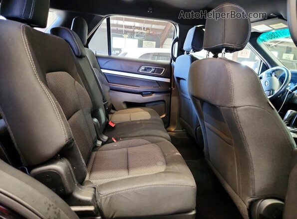 1FM5K8DH6HGA14045 2017 FORD EXPLORER Black Սալոնի հետևի տեսք