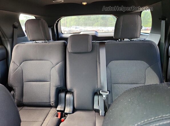1FM5K8DH6HGA14045 2017 FORD EXPLORER Black Հետևի նստատեղերի տեսք
