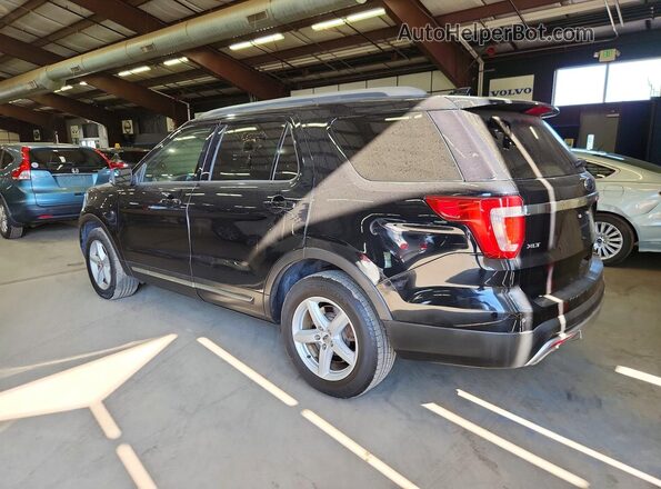 1FM5K8DH6HGA14045 2017 FORD EXPLORER Black Հետևի ձախ