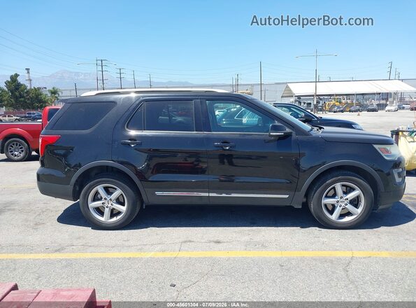 1FM5K8DH6HGA55968 2017 FORD EXPLORER Black Սալոնի հետևի տեսք