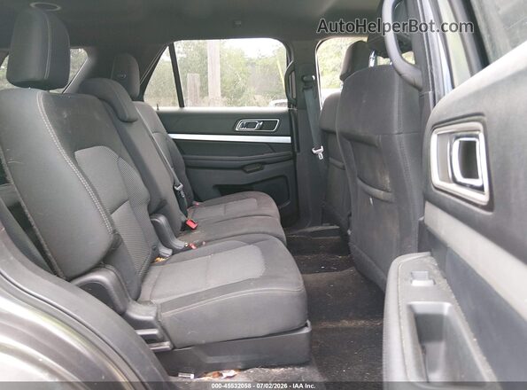 1FM5K8DH6HGA72284 2017 FORD EXPLORER Gray Widok naklejki z numerem VIN