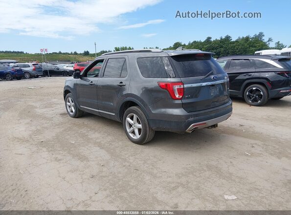 1FM5K8DH6HGA72284 2017 FORD EXPLORER Gray Tył lewy