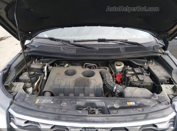 1FM5K8DH6HGA72284 2017 FORD EXPLORER Gray Widok z tyłu