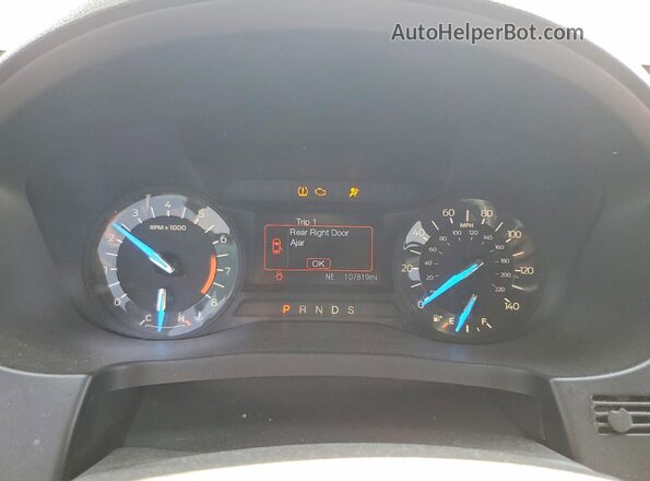 1FM5K8DH6HGC04542 2017 FORD EXPLORER Black Вид щитка приладів