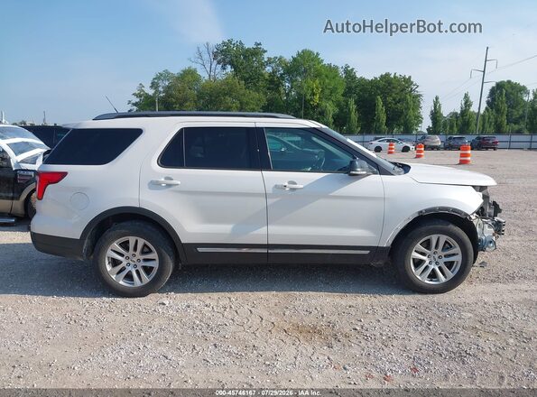 1FM5K8DH6JGA37704 2018 FORD EXPLORER Белый Панорамный вид салона 360°