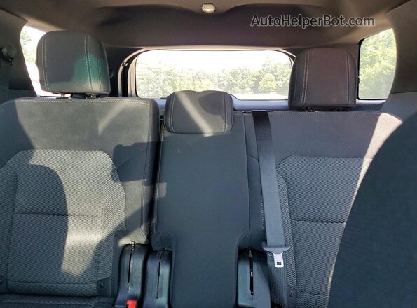 1FM5K8DH7HGA05886 2017 FORD EXPLORER Gray Вид задніх сидінь