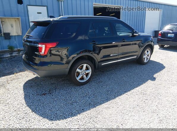 1FM5K8DH7HGC04159 2017 FORD EXPLORER Black Rear right