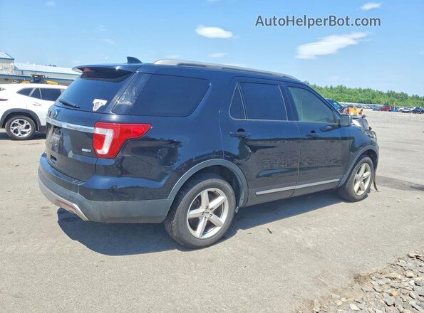 1FM5K8DH7HGD94268 2017 FORD EXPLORER Black უკანა მარჯვენა