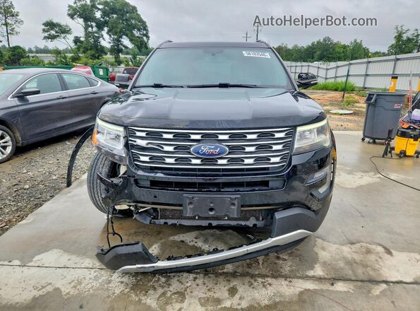 1FM5K8DH8HGD05811 2017 FORD EXPLORER Черный Вид спереди
