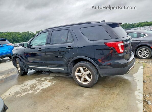 1FM5K8DH8HGD05811 2017 FORD EXPLORER Черный Задняя левая четверть