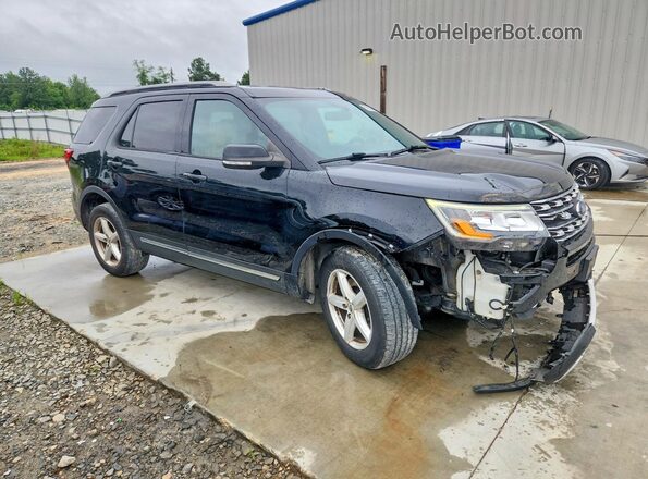 1FM5K8DH8HGD05811 2017 FORD EXPLORER Черный Передняя правая четверть