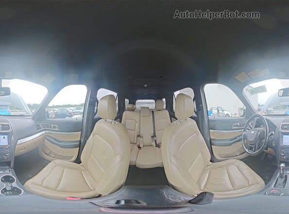 1FM5K8DH8HGD05811 2017 FORD EXPLORER Черный Панорамный вид салона 360°