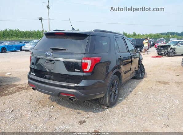 1FM5K8DH8JGC61881 2018 FORD EXPLORER Black Հետևի աջ