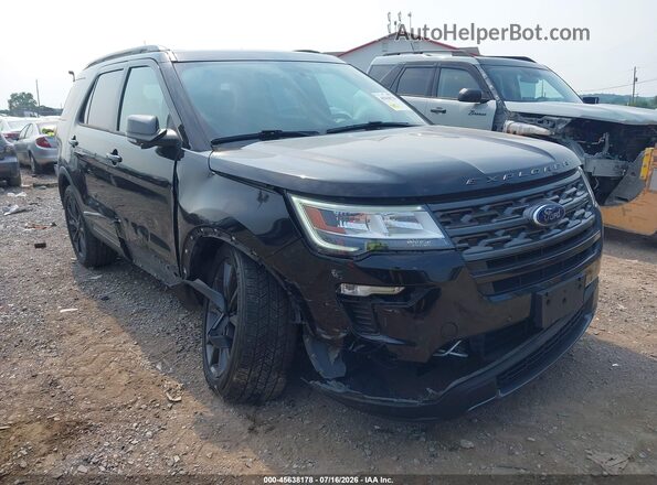 1FM5K8DH8JGC61881 2018 FORD EXPLORER Black Դիմացի տեսք