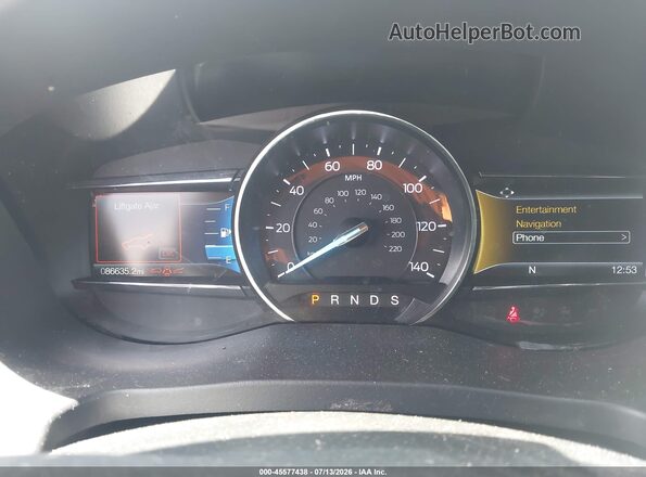 1FM5K8DH8KGA50259 2019 FORD EXPLORER Burgundy Widok tylnych siedzeń
