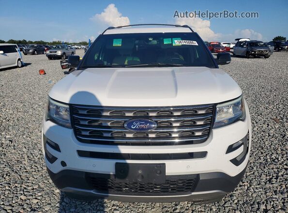 1FM5K8DHXHGA08099 2017 FORD EXPLORER White Vista frontal