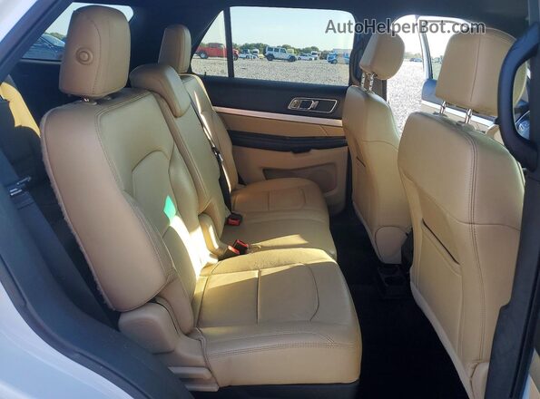 1FM5K8DHXHGA08099 2017 FORD EXPLORER White Vista interior trasera