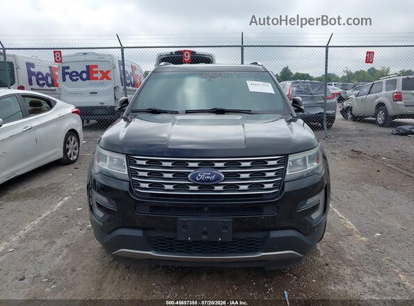 1FM5K8F80GGC89115 2016 FORD EXPLORER Black Вид спереду