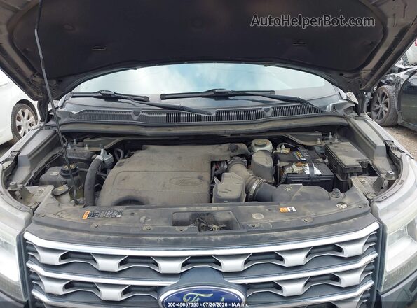 1FM5K8F80GGC89115 2016 FORD EXPLORER Black Вид ззаду