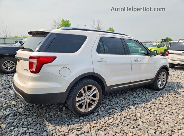 1FM5K8F80HGA95587 2017 FORD EXPLORER White Rear right