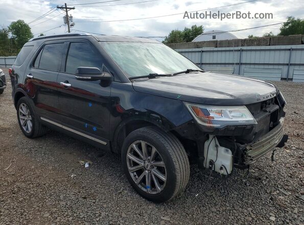 1FM5K8F80HGC37436 2017 FORD EXPLORER Black Передня права чверть