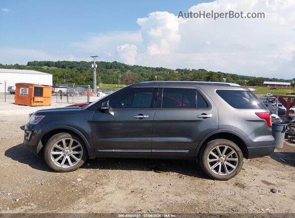 1FM5K8F80HGC94056 2017 FORD EXPLORER Gray 