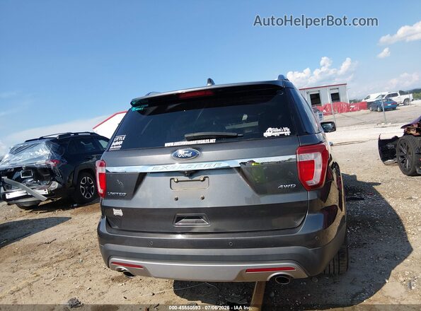 1FM5K8F80HGC94056 2017 FORD EXPLORER Gray 