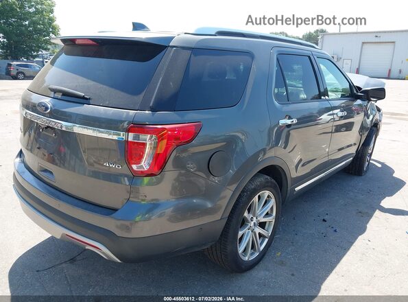 1FM5K8F80HGE26474 2017 FORD EXPLORER Black Trasero derecho
