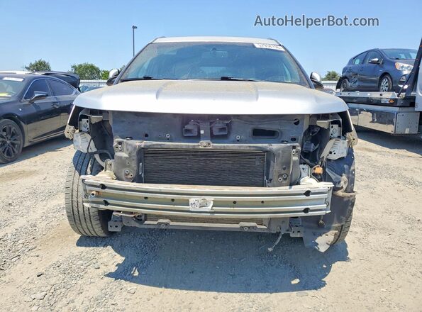 1FM5K8F80JGC16673 2018 FORD EXPLORER Silver Vista frontal