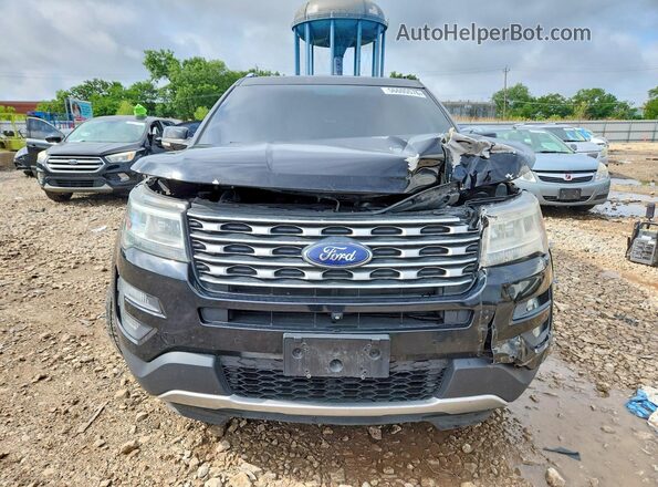 1FM5K8F81GGA10612 2016 FORD EXPLORER Black Вид спереду