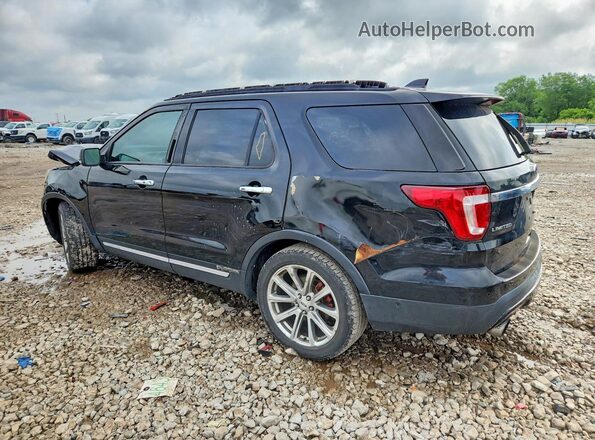 1FM5K8F81GGA10612 2016 FORD EXPLORER Black Задня ліва чверть