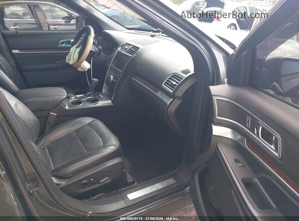 1FM5K8F81GGC17632 2016 FORD EXPLORER Gray Սալոնի դիմացի տեսք