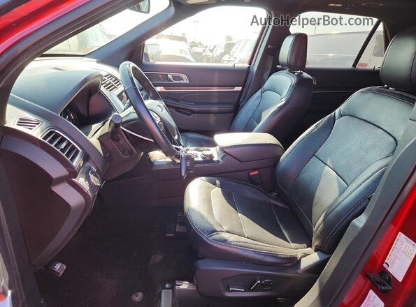 1FM5K8F81JGC66062 2018 FORD EXPLORER Burgundy Սալոնի դիմացի տեսք