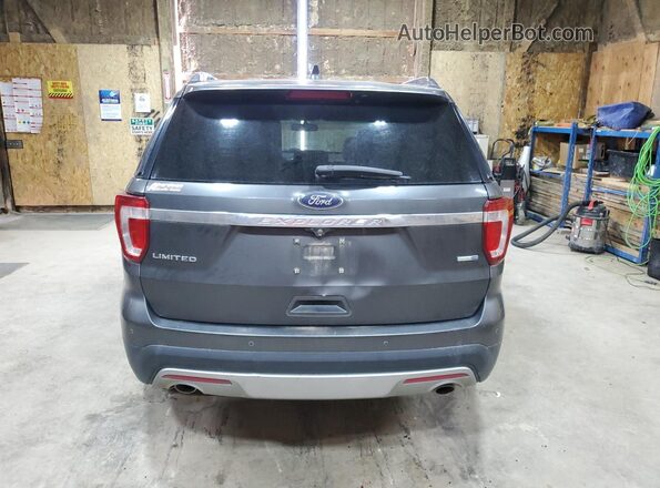1FM5K8F82GGA46034 2016 FORD EXPLORER Gray 