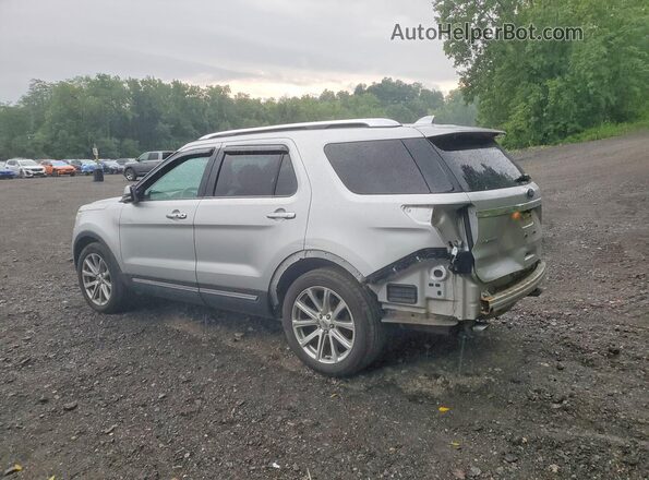 1FM5K8F82GGC49263 2016 FORD EXPLORER Silver უკანა მარცხენა