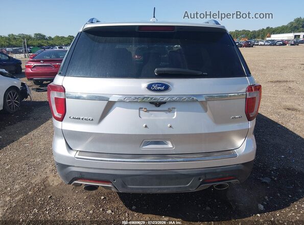 1FM5K8F82JGB66925 2018 FORD EXPLORER Серебряный 