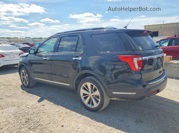 1FM5K8F82KGA11549 2019 FORD EXPLORER Black Задня ліва чверть