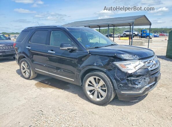 1FM5K8F82KGA11549 2019 FORD EXPLORER Black Передня права чверть