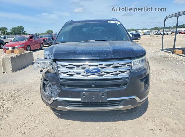 1FM5K8F82KGA11549 2019 FORD EXPLORER Black Вид спереду