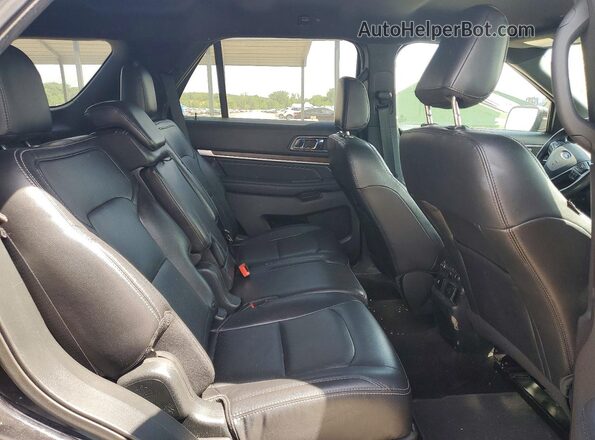 1FM5K8F82KGA11549 2019 FORD EXPLORER Black Вид задніх сидінь