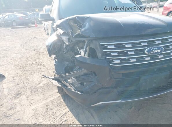 1FM5K8F83GGC49286 2016 FORD EXPLORER Black Vista frontal