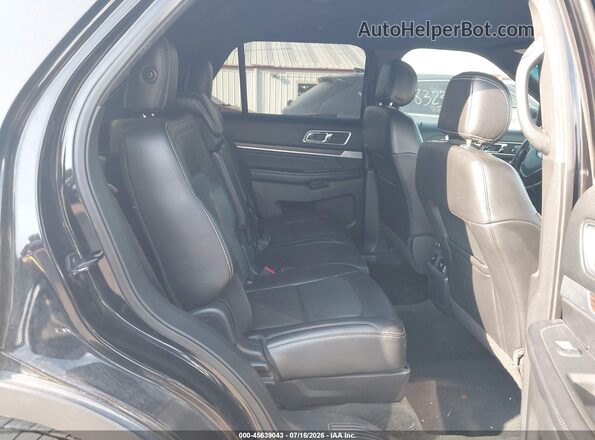 1FM5K8F83GGC49286 2016 FORD EXPLORER Black Vista de la etiqueta del VIN