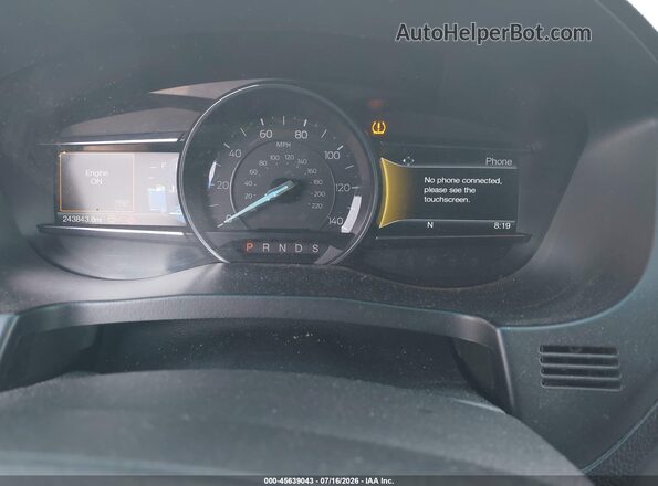 1FM5K8F83GGC49286 2016 FORD EXPLORER Black Vista de los asientos traseros