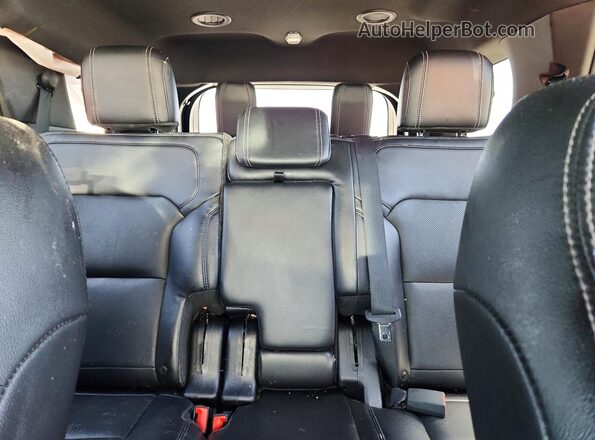 1FM5K8F84GGC89439 2016 FORD EXPLORER Brown Հետևի նստատեղերի տեսք