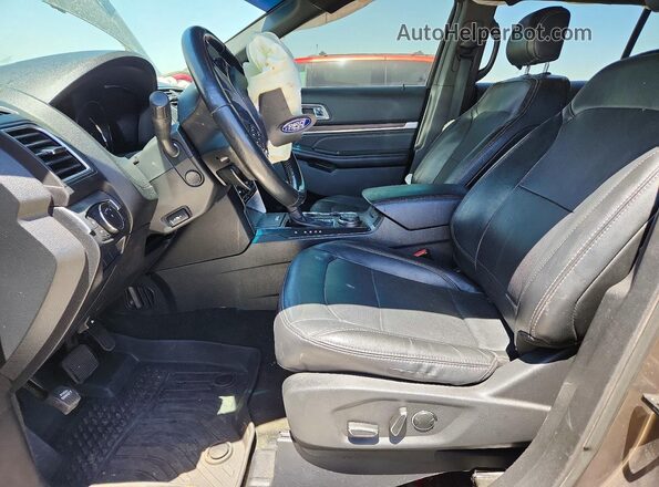 1FM5K8F84GGC89439 2016 FORD EXPLORER Brown Սալոնի դիմացի տեսք