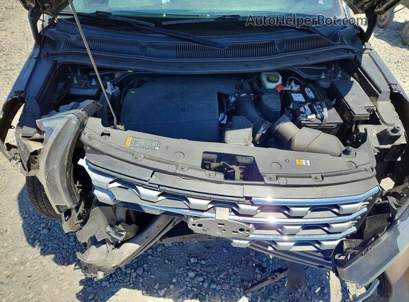 1FM5K8F84GGC89439 2016 FORD EXPLORER Brown Շարժիչի բաժամունքի տեսք